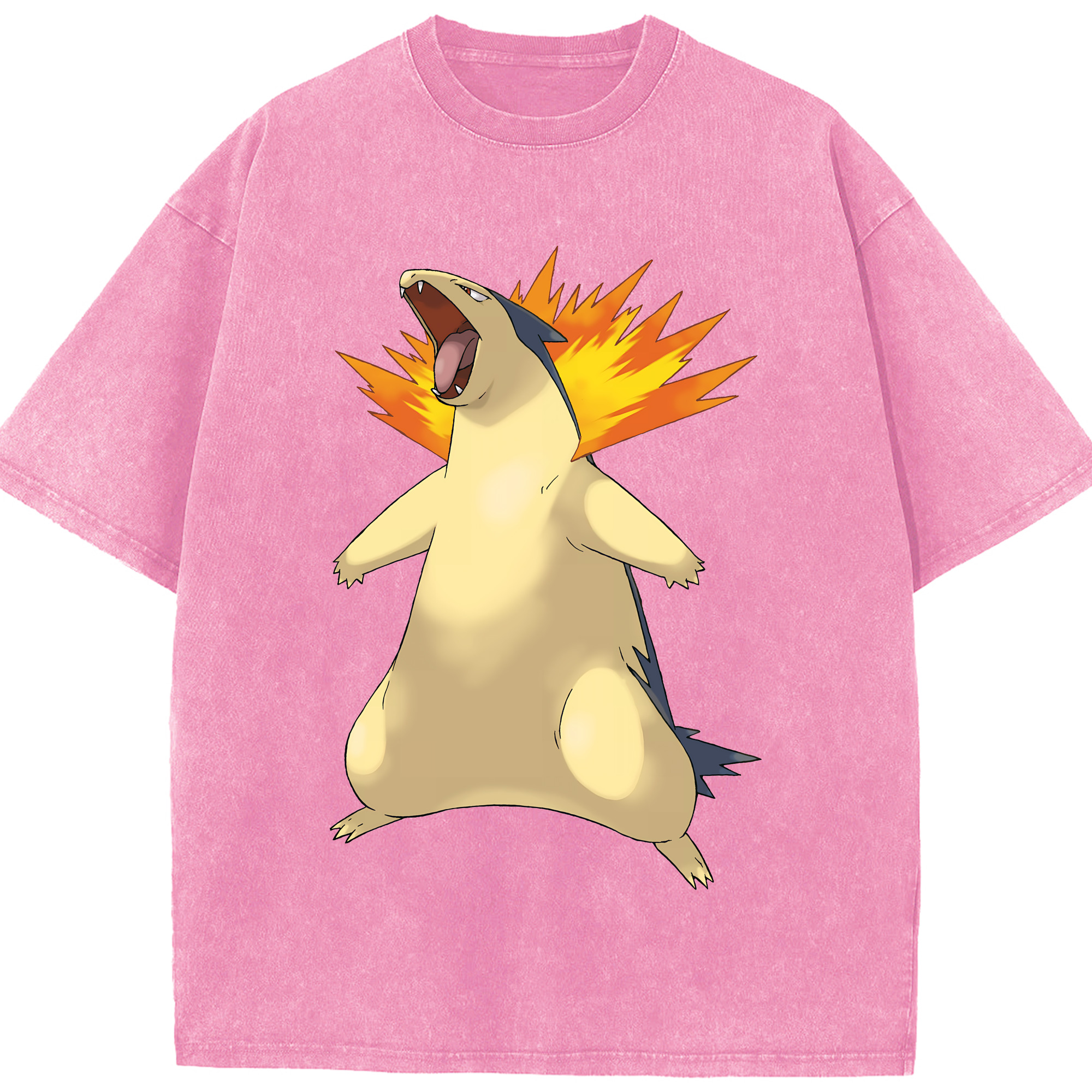 （画像用） ポケットモンスター Pokémon 綿100% ヴィンテージ風 半袖Tシャツ（フロントプリント）